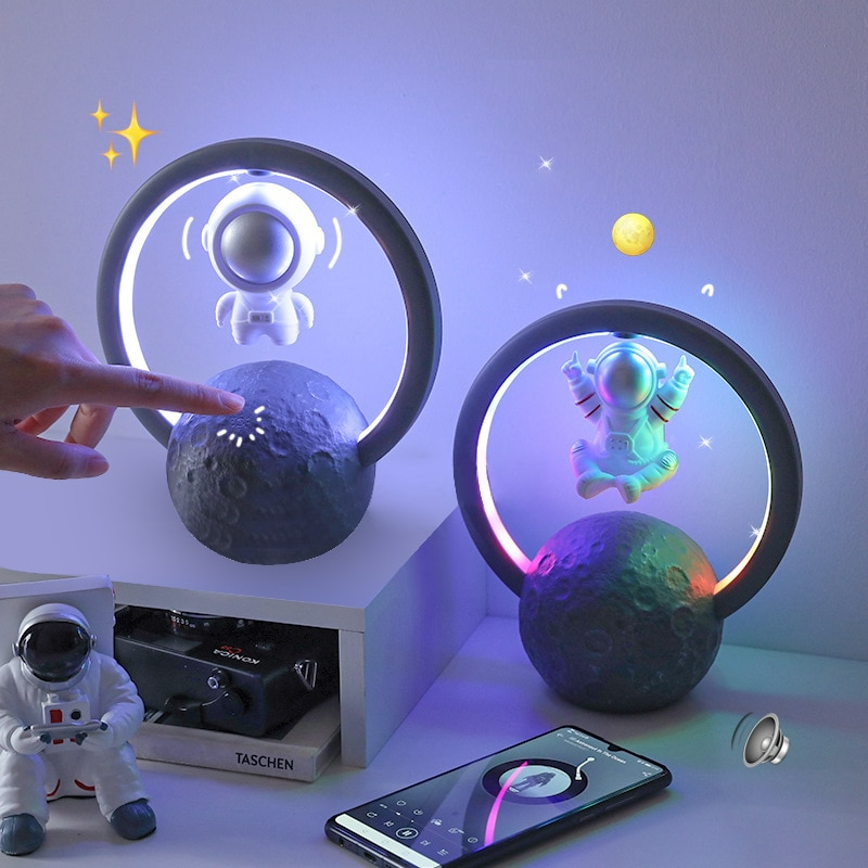 Fashionable Personality Astronaut Magnetic Levitation Bluetooth Speaker